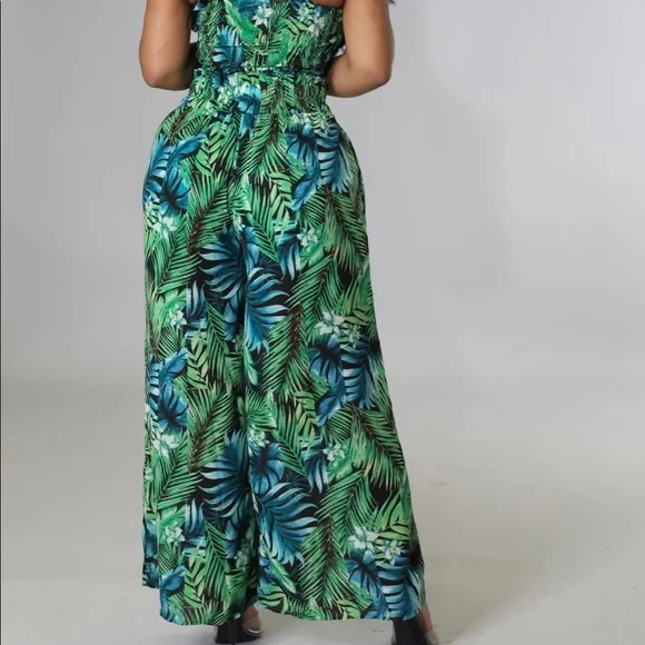 Jumpsuit two piece pants set - Picture 6 of 8